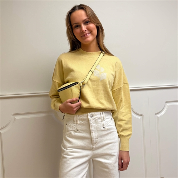 Isabel Marant Etoile Marisans Pullover Strik, Light Yellow